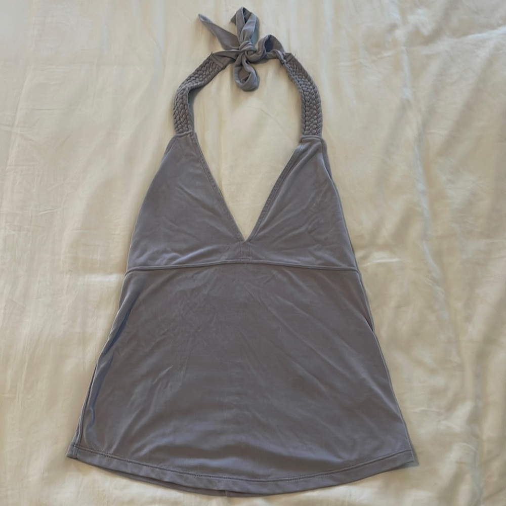 Free People Braided Halter Top